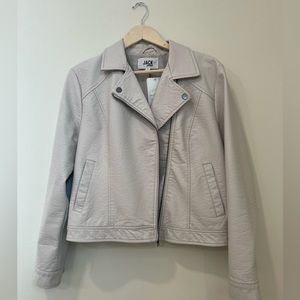 NWT BB Dakota Vegan leather jacket